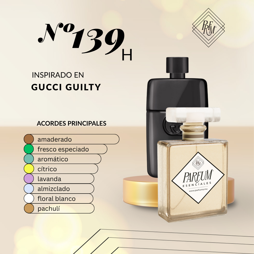 139H inspirado en GUCCI GULTY MAN