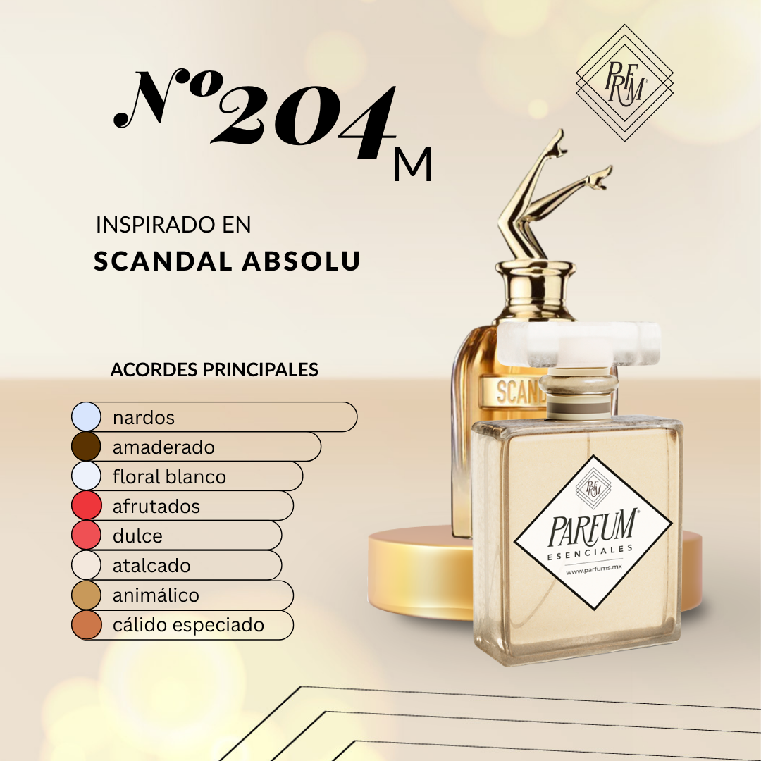 204M inspirado en SCANDAL ABSOLU FEM