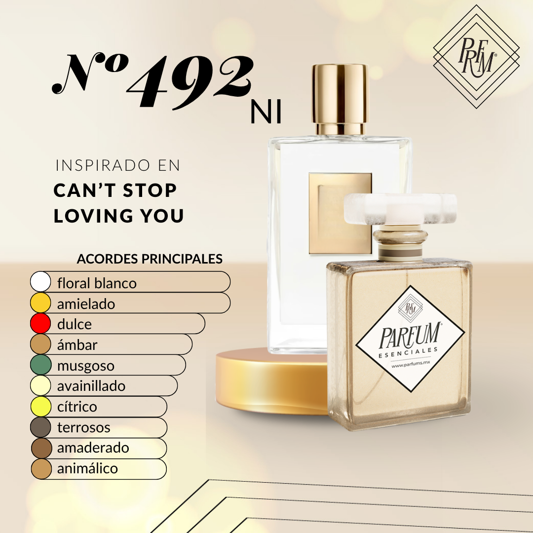 492NI- inspirado en CAN´T STOP LOVING YOU FEM