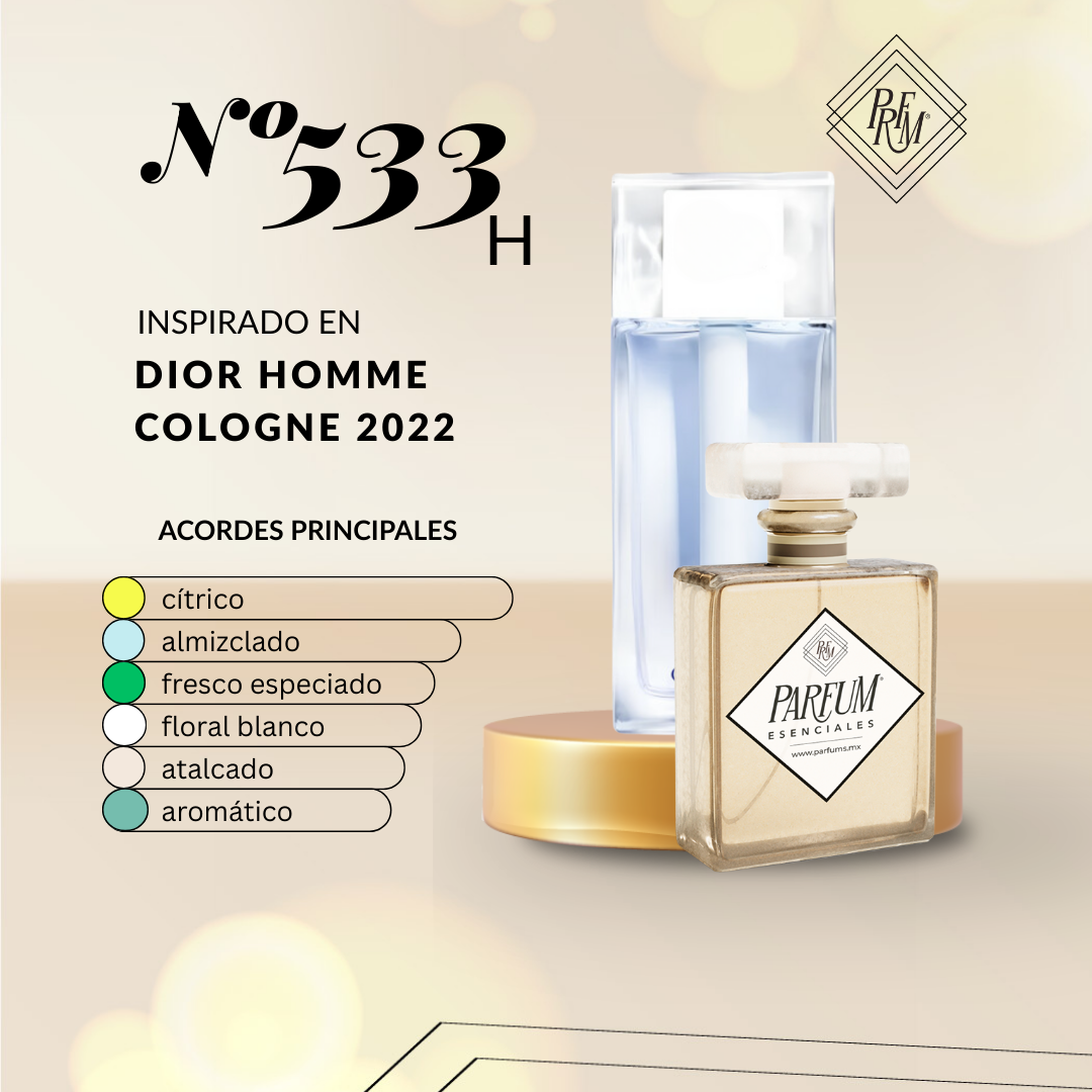 533H inspirado en HOMME-COLOGNE