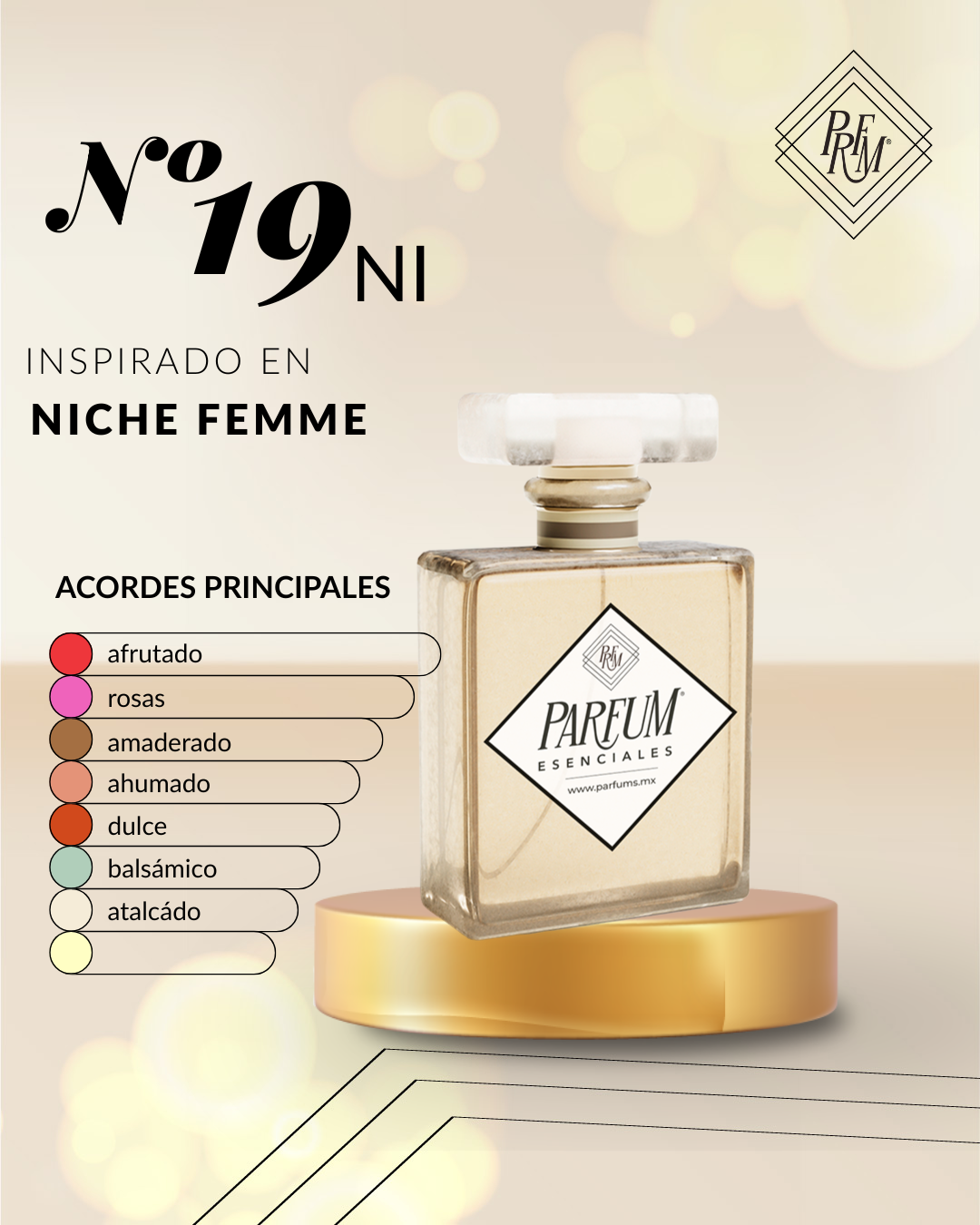 19M- inspirado en NICHE FEMME