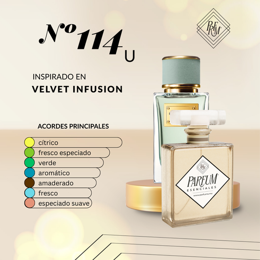 114U inspirado en VELVET INFUSION