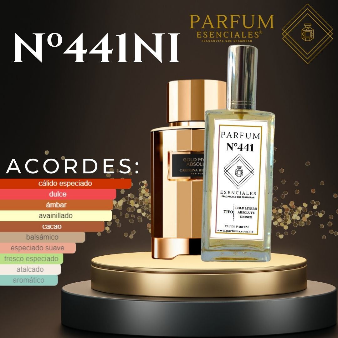 N°441NI- Tipo GOLD MYRRH ABSOLUTE UNISEX