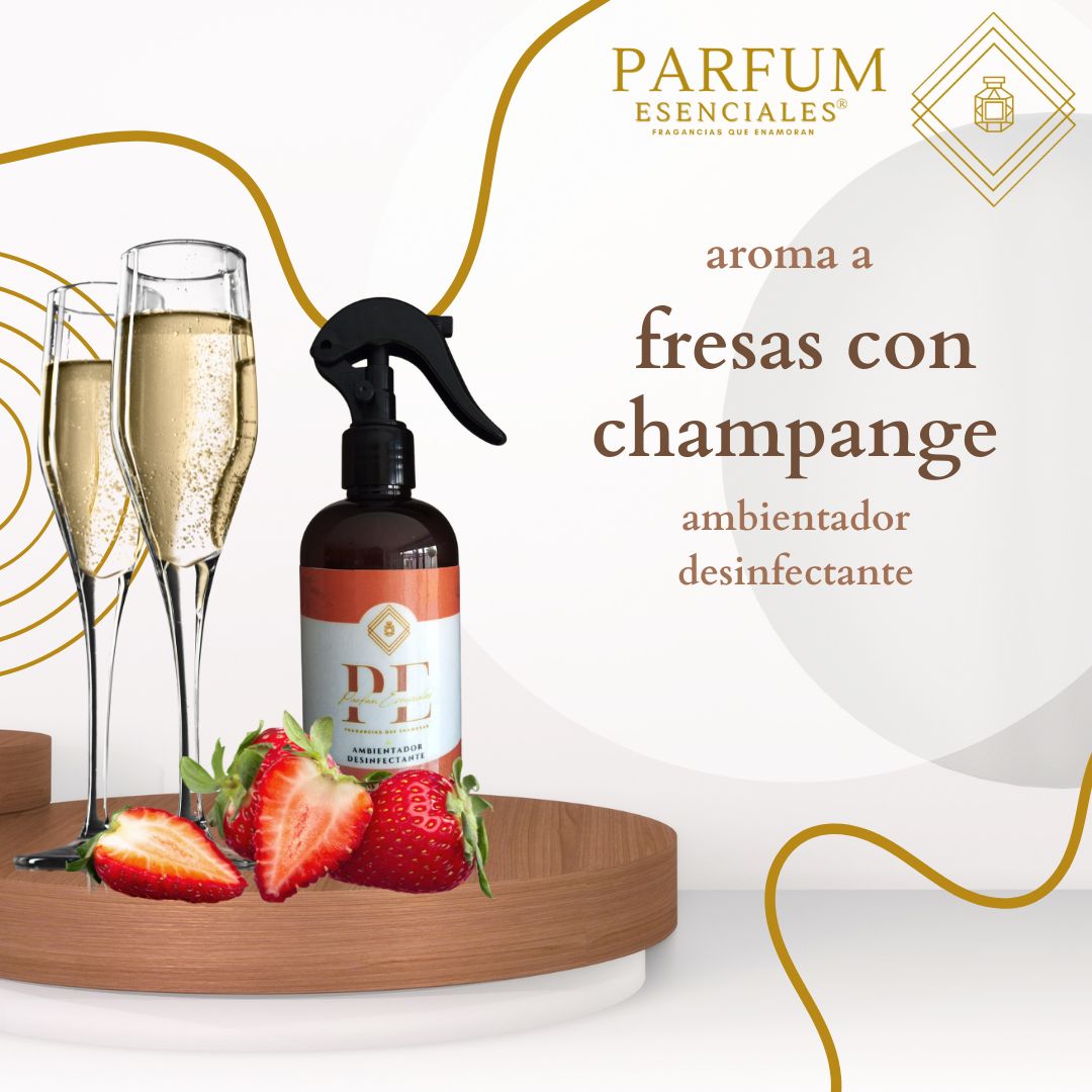 AMBIENTADOR  FRESAS CON CHANPGNE