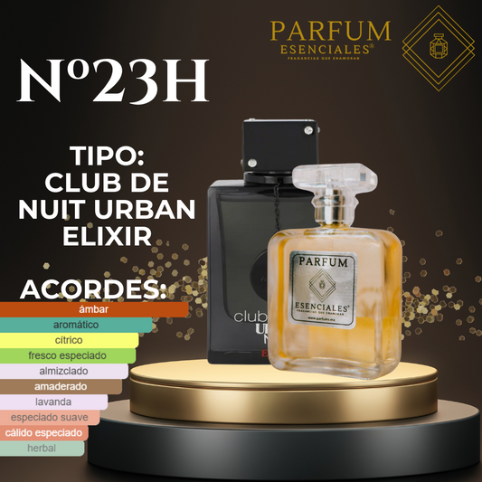 23H Tipo CLUB DE NUIT URBAN ELIXIR MAN