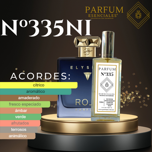 335NI- Tipo ELISYUM POUR HOMME PARFUM COLOGNE MAN