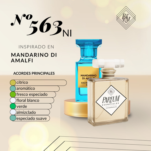 563NI- inspirado en Mandarino di Amalfi UNISEX