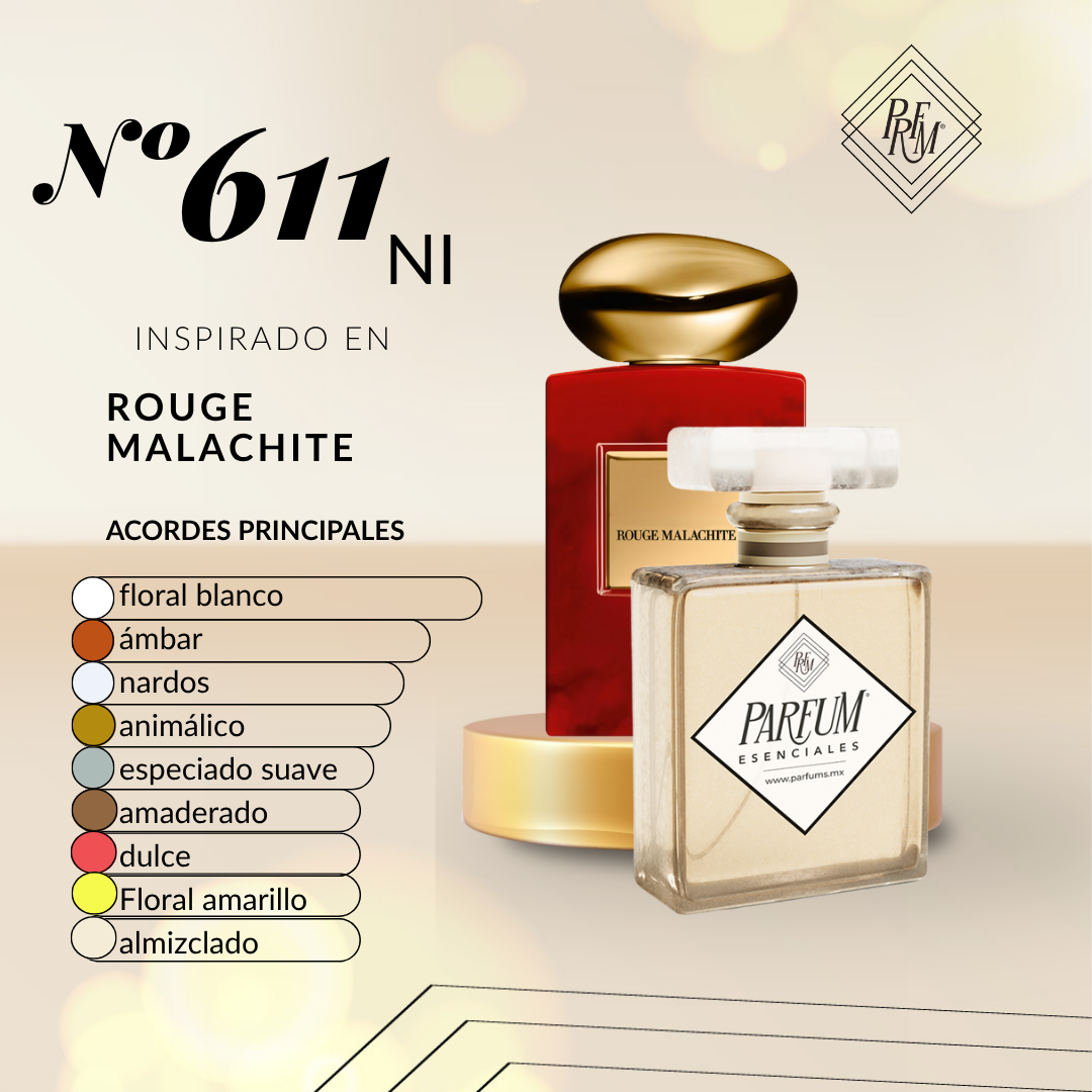 PREVENTA 611NI-inspirado en ROUGE-MALACHITE UNISEX